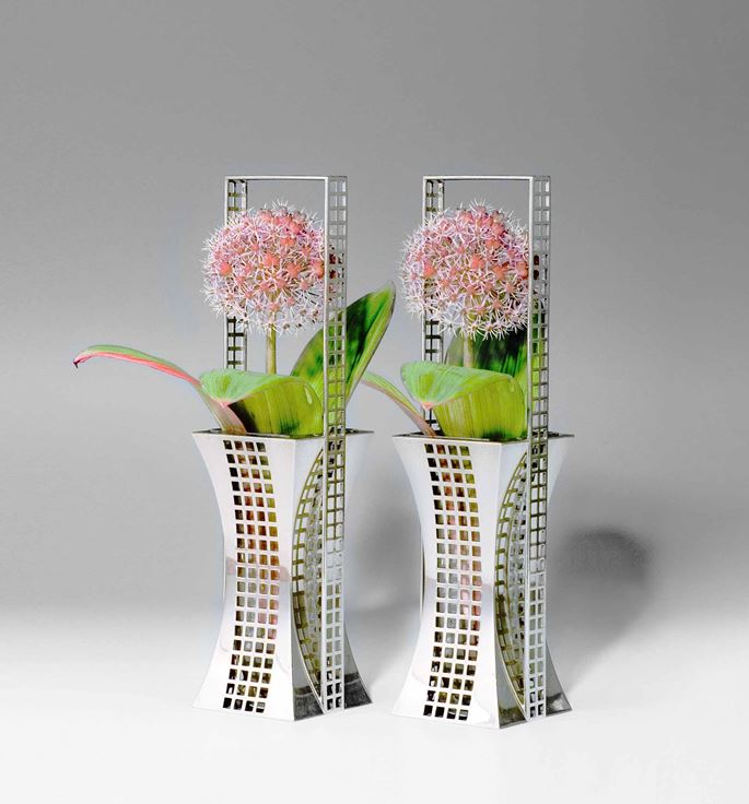 Josef  Hoffmann - A Pair of Vases | MasterArt